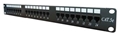 VERTICAL CABLE 041-372-24 1U CAT5E 24 PORT 110 PATCH PANEL