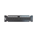 CAT6 12 PORT MINI PATCH PANEL 110 IDC 1U