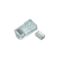 PLATINUM 106187C RJ45 CAT6 2PC ROUND SOLID 3-PRONG 25PK