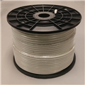 RG6 500FT PLASTIC SPOOL WHITE 107-1039WH6SPS