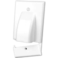 VANCO 120617X HINGED 1 GANG WALL PLATE WHITE