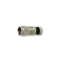 PLATINUM 18002 F RG6Q COMPRESS CONNECTOR NICKEL 10PK