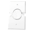 MIDLITE 1GSPWHGR10 1 GANG SPLITPORT PLUS W/GROMMET WHITE