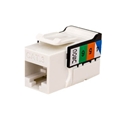 CAT3 VOICE GRADE KEYSTONE JACK RJ11 WHITE EACH