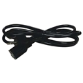 MIDLITE 3B 3' BLACK POWER CORD