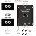 CALRAD 40-950 STEREO AUDIO LINE LEVEL PREAMP DUAL RCA