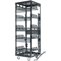 MIDDLE 5-14CONFIG CONFIGURED RACK 14 SPC W/ SHELVES & VENTS