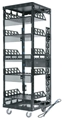 MIDDLE 5-37CONFIG CONFIGURED RACK 37 SPC W/ SHELVES & VENTS