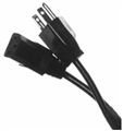 CALRAD 5578212 AC TO IEC POWER CABLE 12'