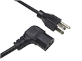 CALRAD 55-785-3 3' AC TO LEFT ANGLE IEC POWER CABLE