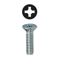 6-32 MACHINE SCREW KIT SQUARE PHILLIPS FLAT HEAD