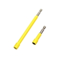 RACKY BITS 5/16 HEX BIT YELLOW PACKAGED 6 INCH