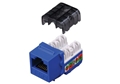 VANCO 820425 RJ45 CAT6 BLUE KEYSTONE JACK BLUE