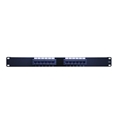 VANCO 820662 12 PORT CAT6 W/WIRE MANAGEMENT