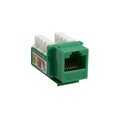 VANCO 820819 RJ45 CAT6 GREEN KEYSTONE EACH