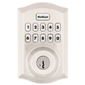 Kwikset HC 620 TRL DB Push Button Lock ZW 700 Satin Nick