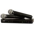 SHURE BLX288/PG58 2CH DT REC W/ (2) PG58 HANDHELD MICS (H9)