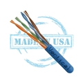 VERTICAL CABLE CAT5EPLBL BLUE CAT5E 350MHZ PLENUM 1000' BOX