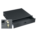 MIDDLE D2LK 2 SPACE 3-1/2 RACK DRAWER W/KEYLOCK