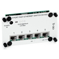 ONQ DA1002 5 PORT 10/100MBPS ETHERNET SWITCH, SINGLE MODULE