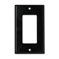 Wirepath Decorative Single Gang Wallplate  Bl