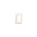 Wirepath Decorative Single Gang Wallplate  Light Almond