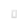 Wirepath Decorative Single Gang Wallplate  Wh