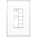 ONQ DRD6WV2 IN WALL RF ROOM SCENE CONTROLLER WHITE