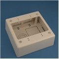 GRI E-Z75DG-W JUNCTION BOX 5"W X 5"H X 2"D WHITE