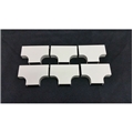 GRI E-Z75TEE-W TEE CONNECTOR 6PK WHITE