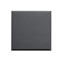 PANEL 24"X48"X2" SQUARE EDGE BLACK 6PK