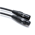 HOSA HMIC-003 XLR3F TO XLR3M REAN PRO MICROPHONE CABLE 3'