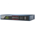 8 PORT 10 100MB SWITCH 30W 2 GB SFP 750FT POE EXTEND