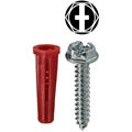 DOTTIE K6HX #2 ANCHOR KIT HEX-PHIL-SLOT W #22 RED COLLAR