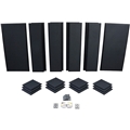 PRIMACOUSTIC LONDON12-BK 22 PC ROOM KIT 150 SQ FT BLACK