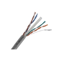 Wirepath Cat6 550MHz Unsh Plen Wire1000ft NestinBox(Gry)