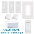 LUTRON P-BDGPRO-PKG3AW 3 PICOS AUDIO  KIT W/ SMARTBRIDGE PRO