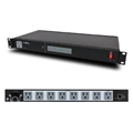 8 PORT 1U NETWORK POWER DISTRIBUTION IP CONTROLLED