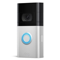 VIDEO DOORBELL 4 SATIN NICKEL WITH BATTERY