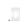 ONQ RWP26W ONE GANG SCREWLESS WALL PLATE WHITE