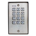 SURFACE MOUNT OUTDOOR ILLUMIN STAND ALONE KEYPAD 12/24VDC