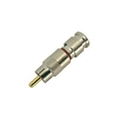 HOLLAND SLC6QRCA  COMPRESSION RG6Q RCA CONNECTOR-NICKEL