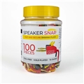 Speaker Snap Banana Plugs Red & Black 50-Pair 100-Pieces