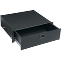 MIDDLE TD3 3 SPACE 5-1/4" RACK DRAWER-BLK