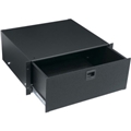 MIDDLE TD4 4 SPACE 7" RACK DRAWER-BLK