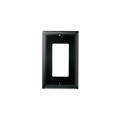 ONQ TP26BK 1 GANG DECORATOR WALL PLATE BLACK