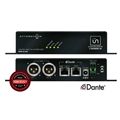 2/4  CHANNEL DANTE TO AES3 BRIDGE POE OR 24VDC