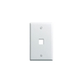 1P STD PLATE 10PK WHITE 