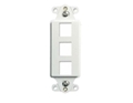 ONQ WP3413WH DECORATOR STRAP 3 PORT WHITE