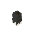 ONQ WP3450BK CATEGORY 5E RJ45 T568-A/B KEYSTONE CONNECTOR BK